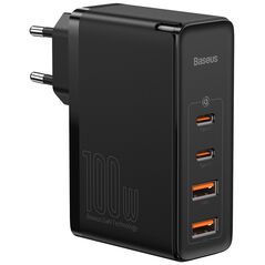 Φορτιστής Baseus GaN2 Pro 2x USB-A 2x USB-C 3 A (BSU2726BLK)