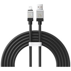Baseus cable CoolPlay USB - Lightning 2m 2,4A black 6932172626761
