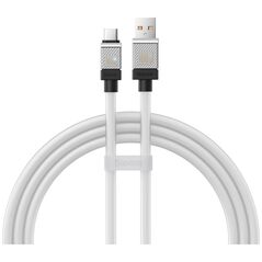 Baseus cable CoolPlay USB - USB-C 1m 100W white 6932172626815