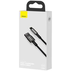 Καλώδιο USB Baseus USB-A - Lightning 2 m Μαύρο (CALWJ-A01)