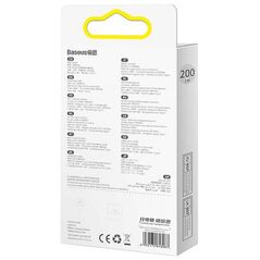 Καλώδιο USB Baseus USB-A - USB-C 2 m Μαύρο (CAWJ000101)