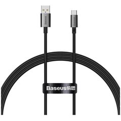 Καλώδιο USB Baseus USB-A - USB-C 1 m Μαύρο (P10320102114-00)