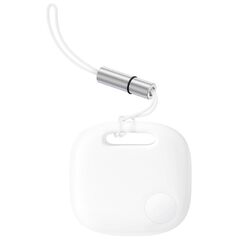 Baseus Εντοπιστής Bluetooth Baseus T2 Pro με λουράκι (λευκό)