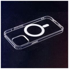 Anti Shock 1,5 mm Mag case for Samsung Galaxy S24 transparent big hole 5907457783515