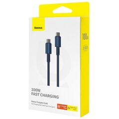 Καλώδιο USB Baseus USB-C - USB-C 2 m Μπλε (P10319800321-04)