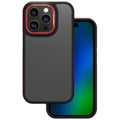 Crystal Black case for iPhone 14 Pro 6,1" red 5907457794412