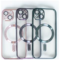 Color Chrome Mag case for Samsung Galaxy A15 4G / A15 5G rose gold 5906961914118