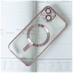 Color Chrome Mag case for Samsung Galaxy S24 FE rose gold 5906961914170