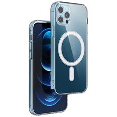 Anti Shock 1,5 mm Mag case for iPhone 16 Pro 6,3" transparent camera protection 5906961915573