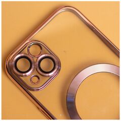 Color Chrome Mag case for Samsung Galaxy S25 Ultra rose gold 5906961928115