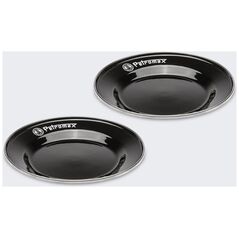 Πιάτα Εμαγιέ Petromax 26 Cm 2 Τεμάχια BLACK