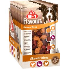 8in1 Λιχουδιά FLAVOURS Skewer Bites 100g