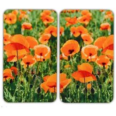 Γυάλινες πλάκες προστασίας για την κουζίνα, POLE MAKU - 2 τεμάχια, Wenko