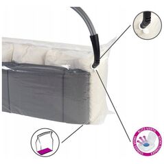 Wenko Καθολική σακούλα κενού CUBE XXL - 90 x 180 x 50 cm, WENKO