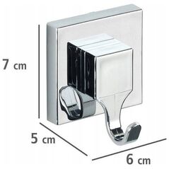 Wenko Βεντούζες QUADRO, Vacuum-Loc, 2 τεμάχια σετ, WENKO