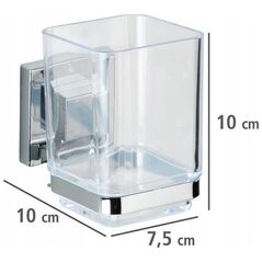 Wenko Θήκη για οδοντόβουρτσες QUADRO, Vacuum-Loc, WENKO