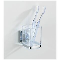 Wenko Θήκη για οδοντόβουρτσες QUADRO, Vacuum-Loc, WENKO