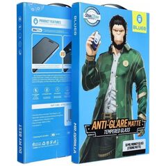 Blueo Σκληρυμένο Γυαλί 5D Mr. Monkey Glass - Apple iPhone 16 Pro Max μαύρο (Strong Matte)