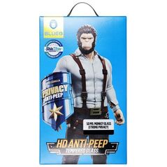 Blueo Γυαλί Ασφαλείας 5D Mr. Monkey Glass - Apple iPhone 16 Pro Max μαύρο (Ισχυρή Ιδιωτικότητα)