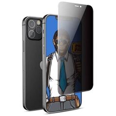 Blueo Γυαλί Ασφαλείας 5D Mr. Monkey Glass - Apple iPhone 16 Pro Max μαύρο (Ισχυρή Ιδιωτικότητα)