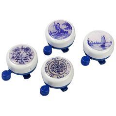 Κουδούνι ποδηλάτου Widek WHITE COLLECTION DELFT BLUE μίξη χρωμάτων κουτί 12τμχ. (WDK-002712)