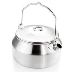 GSI Outdoors Τουριστικός Βραστήρας Glacier Stainless Tea Kettle 1L ασημί
