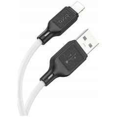 Καλώδιο USB Hoco HOCO καλώδιο USB A σε Lightning 2,4A X90 1 m λευκό