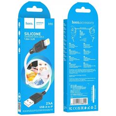 Καλώδιο USB Hoco HOCO καλώδιο USB A σε Lightning 2,4A X90 1 m λευκό