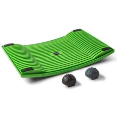 Gymba - ενεργοποιητική σανίδα και μπάλες μασάζ, πράσινο