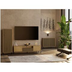 Κομότα KAMARO 2D SLIM ΔΡΥΣ ARTISAN Λαμέλες Μπροστινό Ριγέ