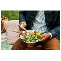 BB-Σετ 4 πιάτων από ατσάλι 6τμχ. NEW