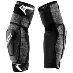100% Επιγονατίδες 100% FORTIS Elbow Guard γκρι μελανζέ μαύρο μέγεθος S/M (NEW)