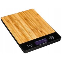 Ηλεκτρονική ζυγαριά κουζίνας 5five - μπαμπού ξύλο