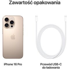 Έξυπνο τηλέφωνο Apple iPhone 16 Pro 512GB Desert Titanium (MYNP3)