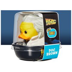 TUBBZ Συλλεκτική Πάπια - MINI Επιστροφή στο Μέλλον Doc Brown 5cm