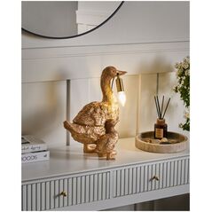 Lampa stołowa Kaczka DAFFY Złoty