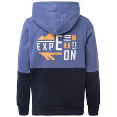 Παιδική βαμβακερή μπλούζα με κουκούλα Hi-tec Expen Jrb μέγεθος 140