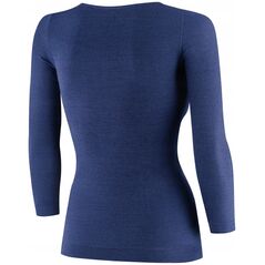 Γυναικεία μπλούζα LS1628W με μανίκι 3/4 COMFORT MERINO μπλε M