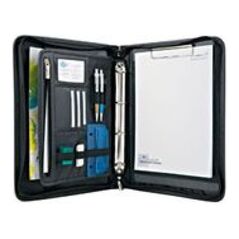 Wedo δερμάτινος διοργανωτής φακέλων μαύρος (585001)