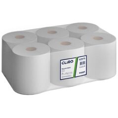 Cliro Cliro - Χαρτί κουζίνας σε ρολό maxi, 2-στρώσεων, ανακυκλωμένο, 6 ρολά - 75% λευκότητα