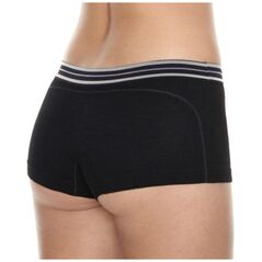 Brubeck Γυναικεία Μπόξερ Merino Active Wool μαύρο μέγεθος S (BX10860)