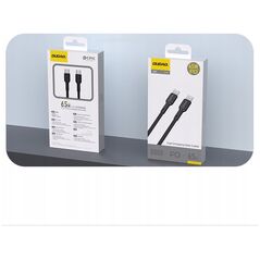 Καλώδιο Dudao L9C 65W USB-C - USB-C 2m - μαύρο