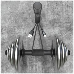 Καλώδιο Dudao L9T 5A USB-A - USB-C 1m - μαύρο