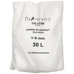 Άμμος για γάτες Diamentiq DIAMENTIQ Neutral - ουδέτερη άμμος - 30 l