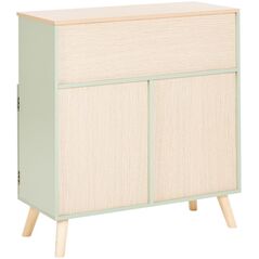 Szafka dwudrzwiowa jasnozielona LACKEY Lumarko!