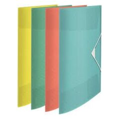 Esselte ΦΑΚΕΛΟΣ ΜΕ ΛΑΣΤΙΧΟ 15 MM COLOUR`ICE ΠΡΑΣΙΝΟ