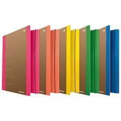 Donau Φάκελος με λάστιχο DONAU Life, Χαρτόνι, A4, 500gsm, 3-πτύχ., πράσινο