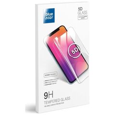 Blue Star Σκληρυμένο γυαλί Blue Star 5D - για Samsung Galaxy S21 Ultra (πλήρης κόλλα/φιλικό προς τη θήκη) - μαύρο