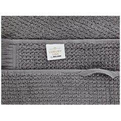 Beliani Σετ 9 βαμβακερές πετσέτες γκρι MITIARO Lumarko! 12645802 4255664804952