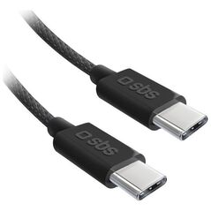 Καλώδιο USB XXX_sbs (SBS Mobile) SBS USB-C σε USB-C Καλώδιο 60W 1,5m μαύρο